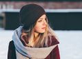woman wearing black knitted cap
